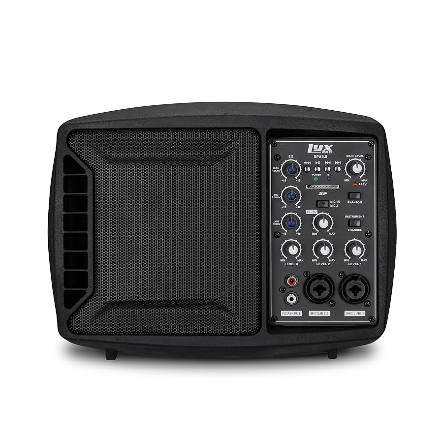 Amazon | LyxPro SPA-5.5 小型PAスピーカーモニター クラスD